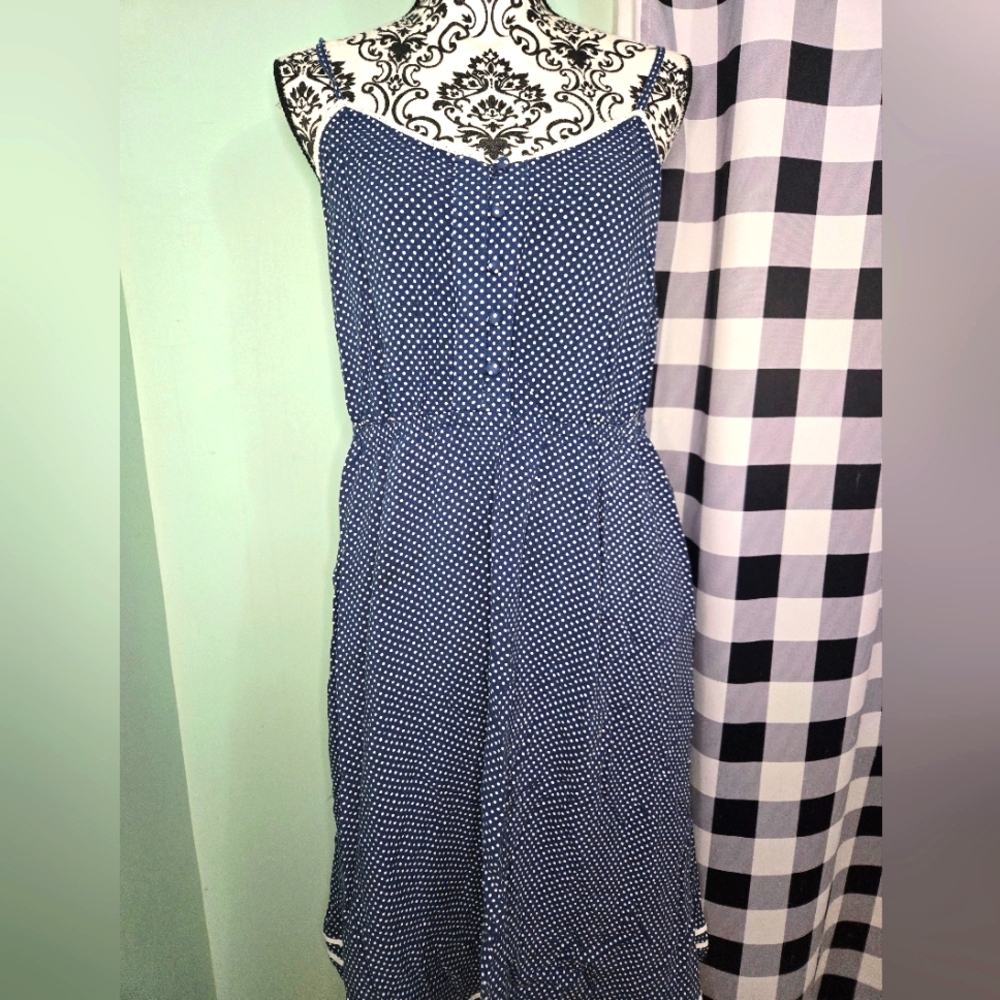 Disney X Lauren Conrad Minnie Mouse Polka Dot Midi Dress